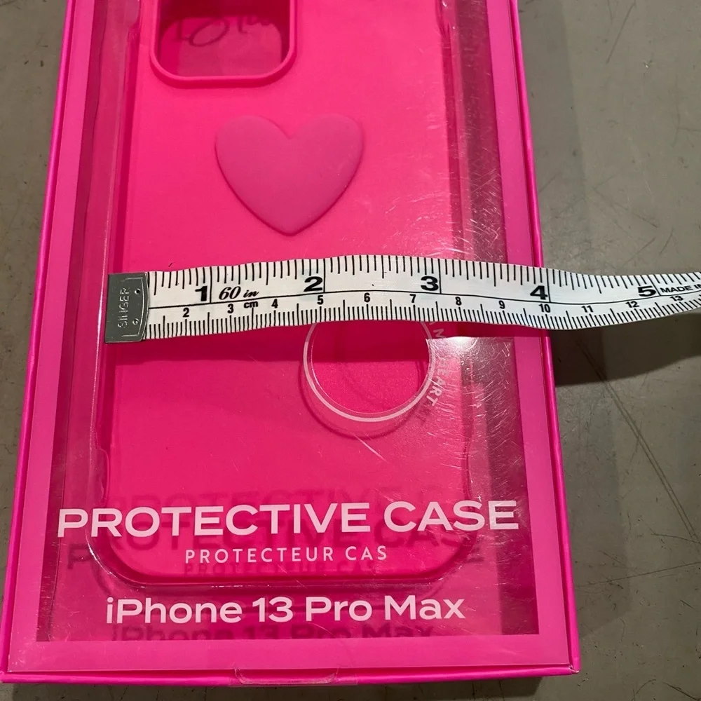 Amazing pink iPhone case by ISLA RAE🩷 heart, soft edges, triple drop tested...